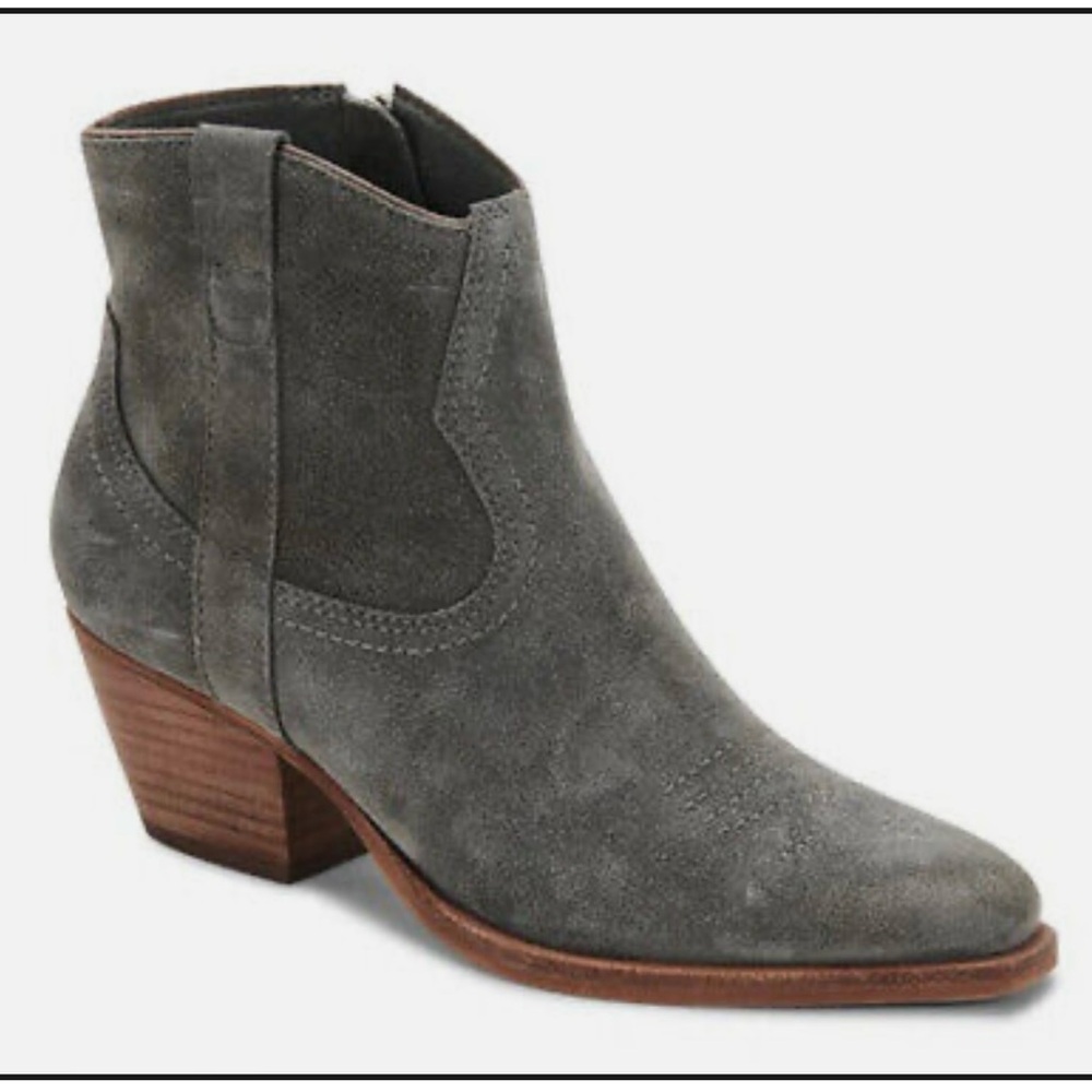 New Dolce Vita gray suede boots